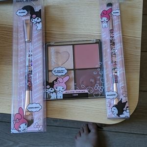 Wet n Wild LE My Melody x Kuromi brush+makeup set